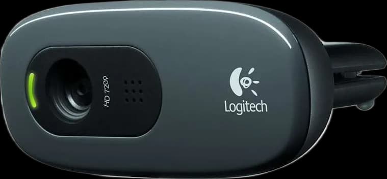 Logitech C270 Desktop or Laptop Webcam, HD 720p Widescreen for Video Calling and Recording 960-001063