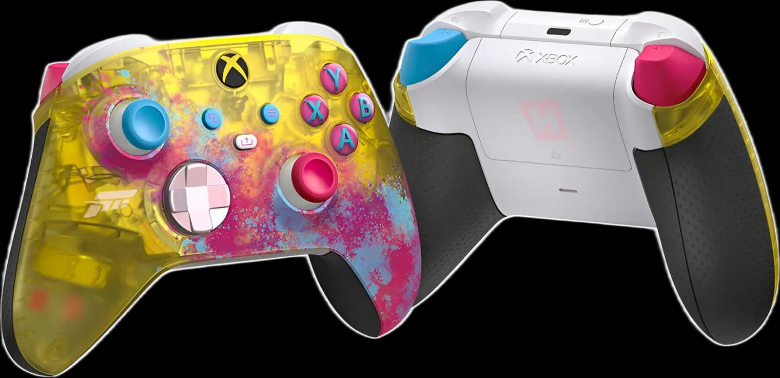 Microsoft Xbox Forza Horizon 5 Limited Edition Wireless Controller, Textured Triggers & Bumpers, Hybrid D-Pad, Bluetooth, 3.5mm Headset Jack, Forza horizon 5