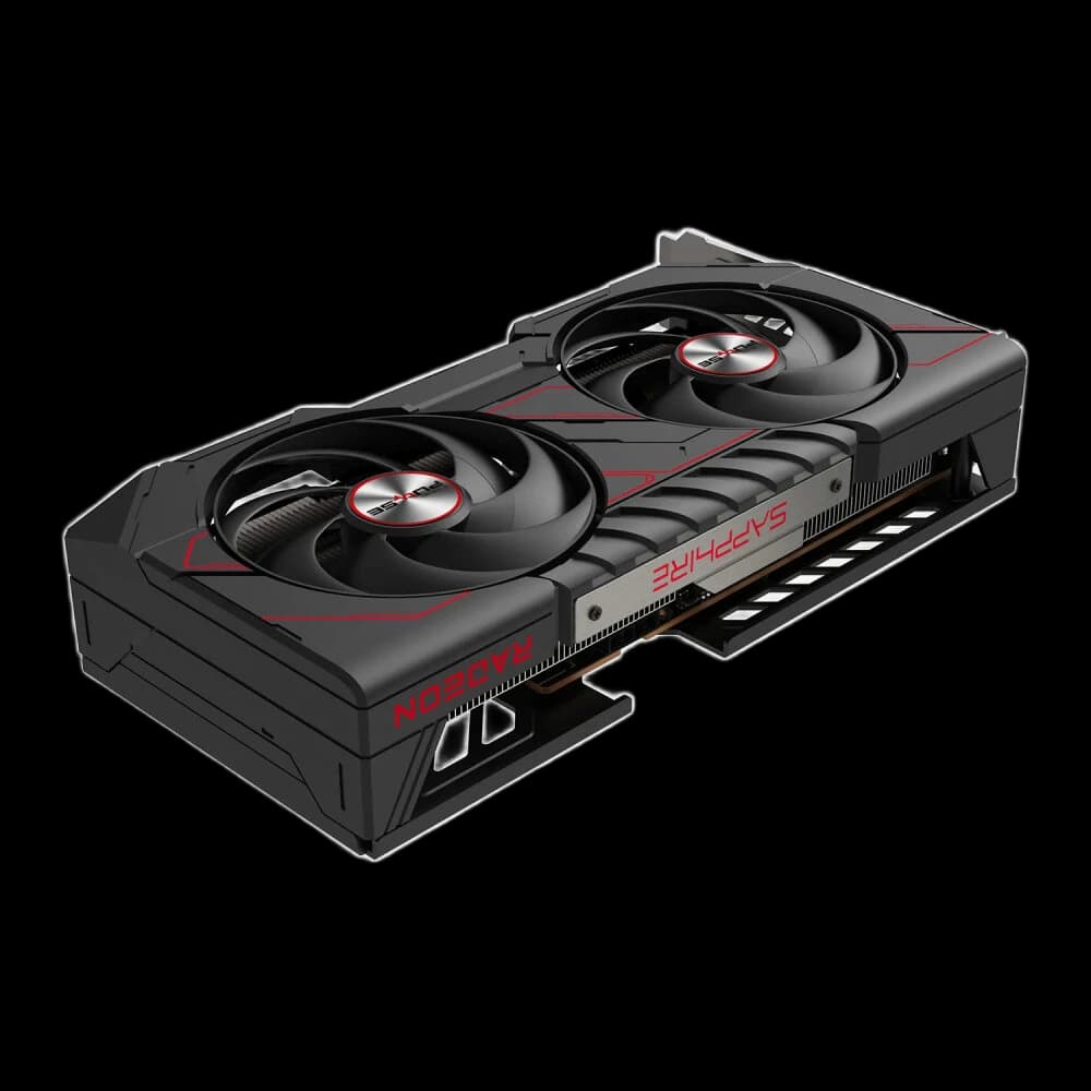 SAPPHIRE PULSE AMD Radeon RX 9060 XT Graphics Card, 16GB GDDR6 128-Bit Memory, 3290 MHz Boost Clock, 2048 Stream Processors, 20 Gbps Memory Speed, PCI-Express 5.0 x16 | 11350-03-20G