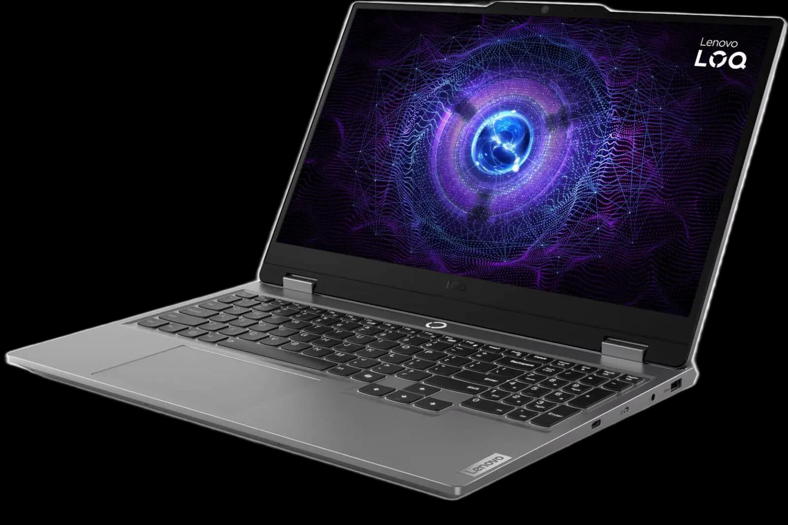 Lenovo LOQ 15IAX9 Gaming Laptop, 15.6 FHD IPS 144Hz Display, Intel Core i5-12600HX, 16GB RAM, 512GB SSD, GeForce RTX 3050 6GB GPU, English-Arabic KB, Windows 11 Home, Luna Grey | 83GS00KGAX