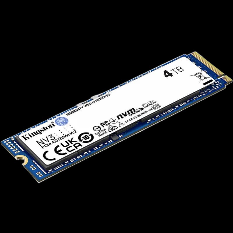 Kingston NV3 4TB PCI-e 4.0 NVMe M.2 SSD SNV3S4000G