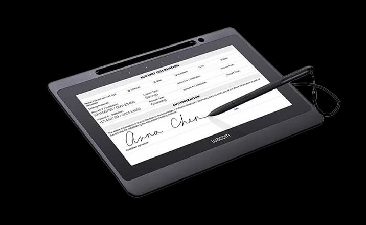 Wacom DTU-1141B Interactive Pen Display, 10.1 1920 x 1080 Full HD AHVA Panel, 8.8 x 4.9 Active Area, 1024 Levels of Pressure Sensitivity, 4 x Capacitive-Touch ExpressKeys, Balck