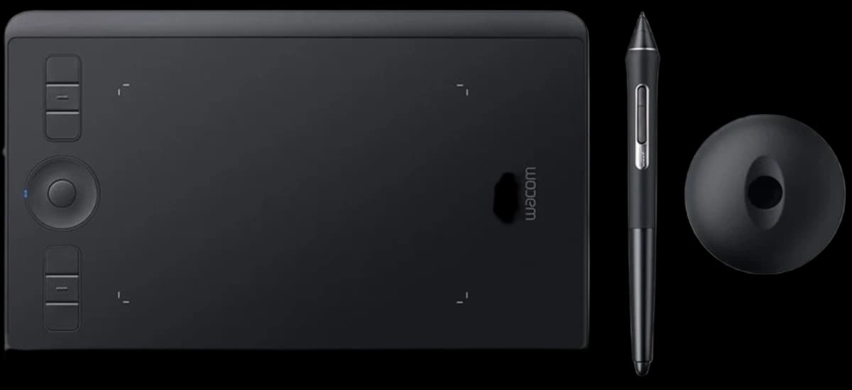 Wacom Intuos Pro S graphics tablet, 5080lpi, 160x100mm Active area, Pen wireless, spike, erasure function, 2 keys