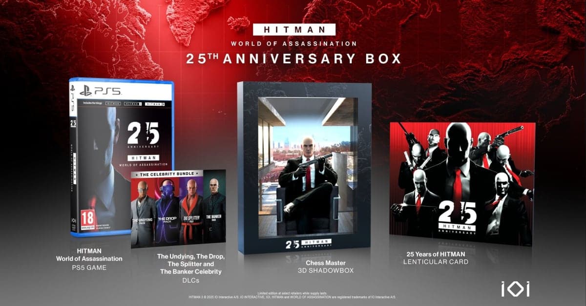 Hitman World of Assassination Anniversary Edition PS5